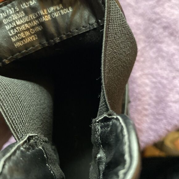 BCBG Women's Ulysa‎ Platform Boots Black  Platform Boots Size 7m BCBGeneration - Picture 8 of 10